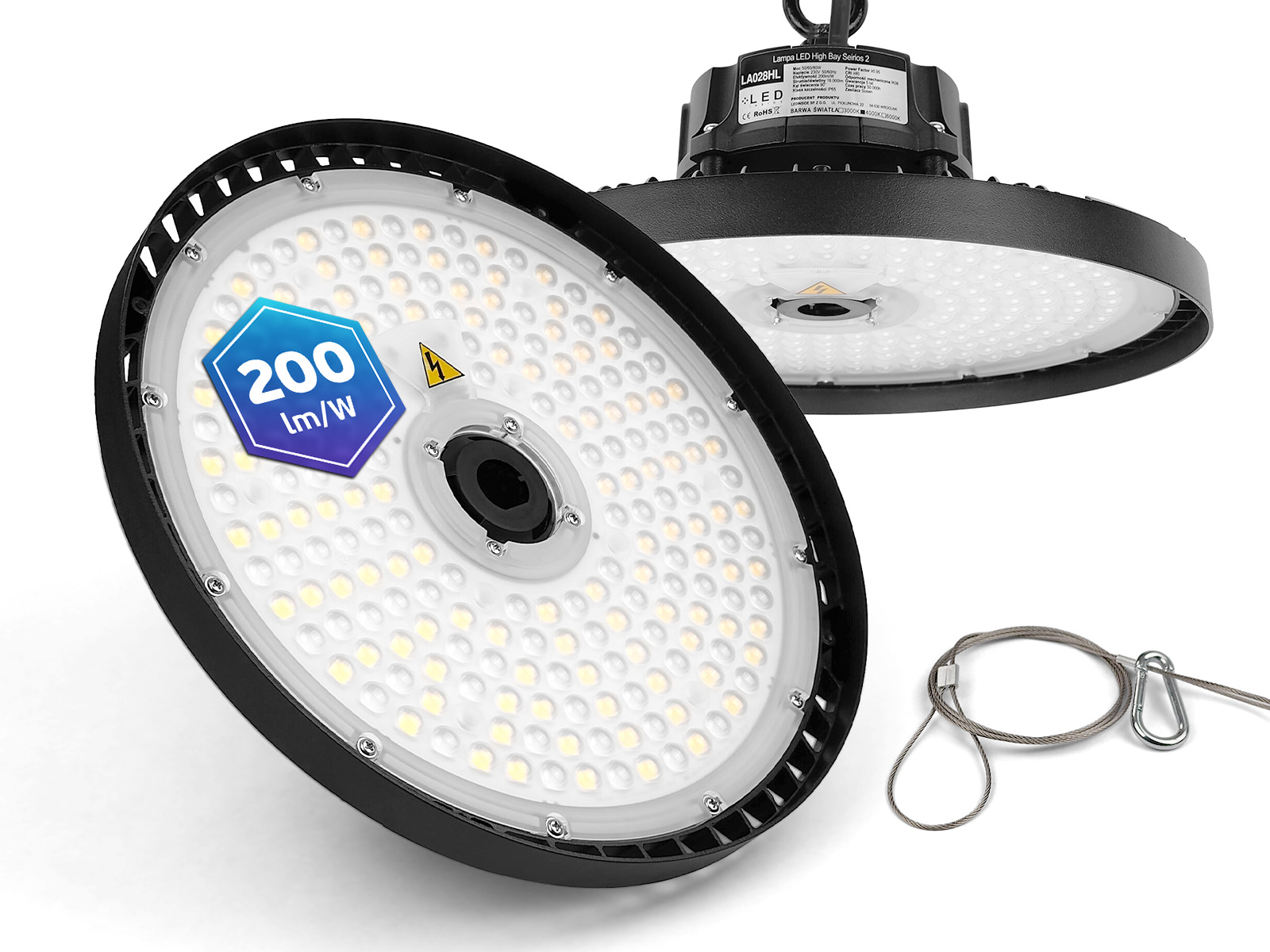 Lampa LED High Bay Seirios 2 50/60/80W 4000K
